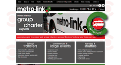 Desktop Screenshot of metrolink.com.au